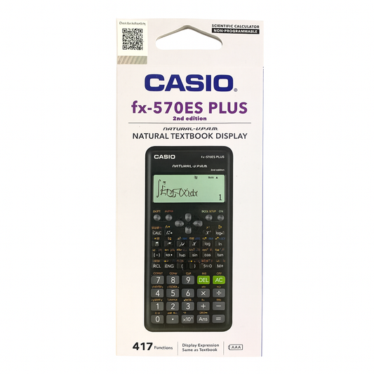 Casio Calculator 570 ES Plus || الة حاسبة كاسيو 570 اي اس