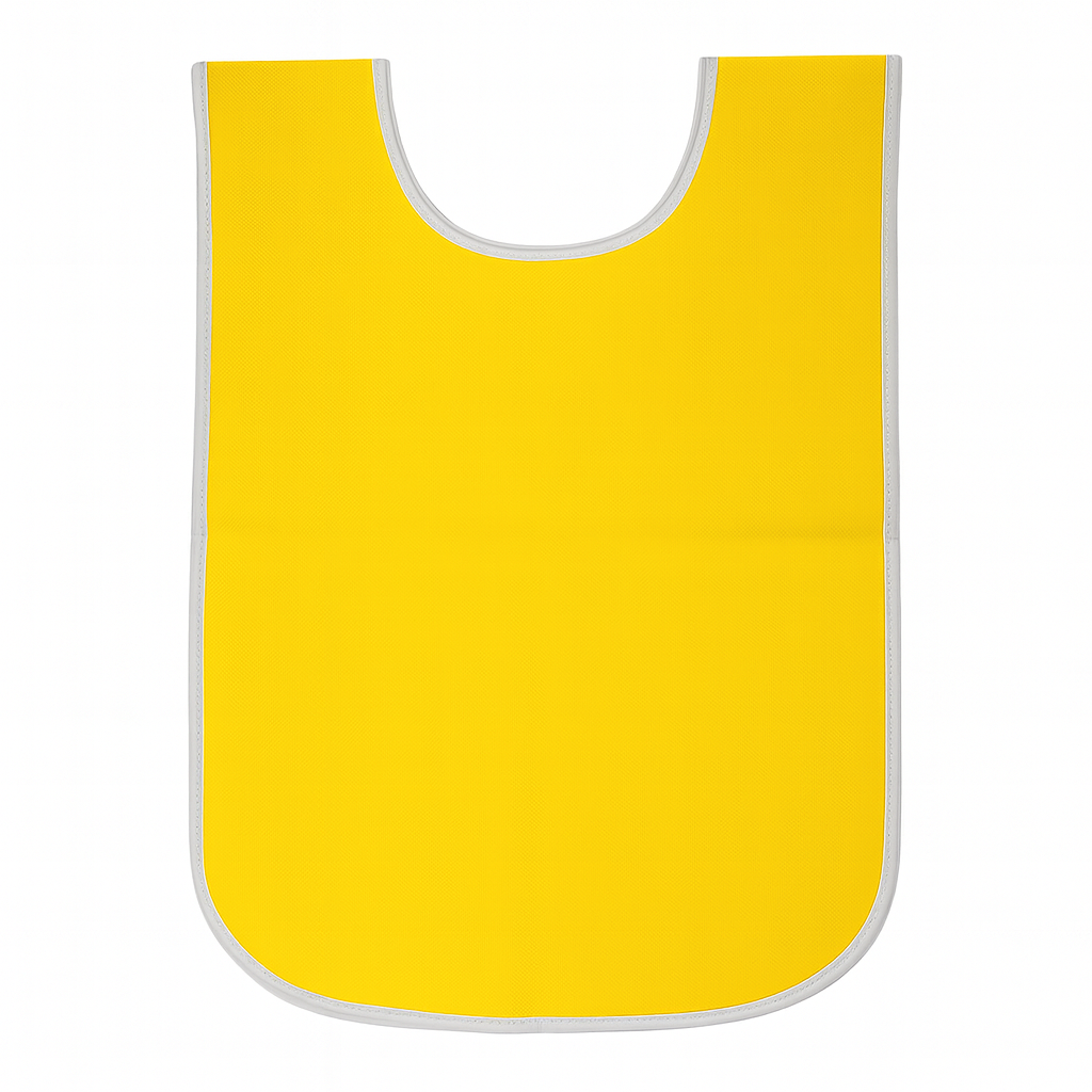Yellow Sleeveless Apron for Kids || مريول صدرية رسم للاطفال لون أصفر