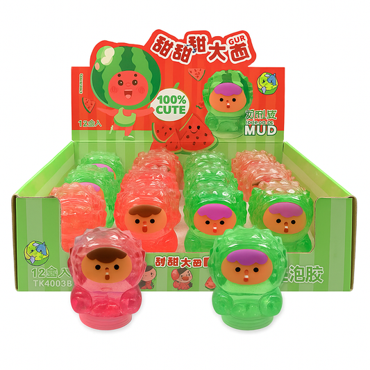 Cartoon Watermelon Slime Assorted Colors || سلايم شخصيات كرتونية بطيخ الوان متنوعة