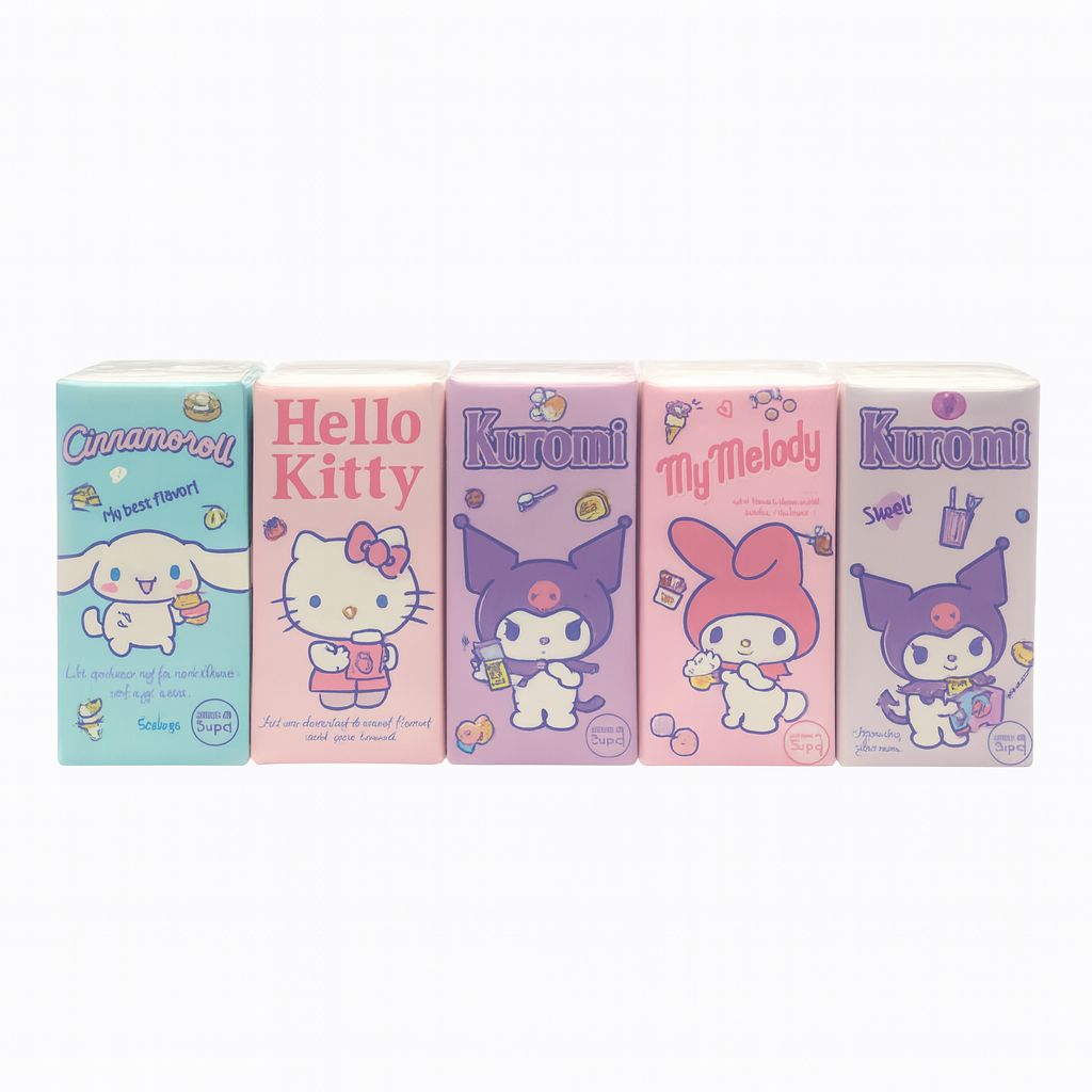 Kuromi Sanrio Napkins Pack || باكيت كلينيكس كورومي سانريو