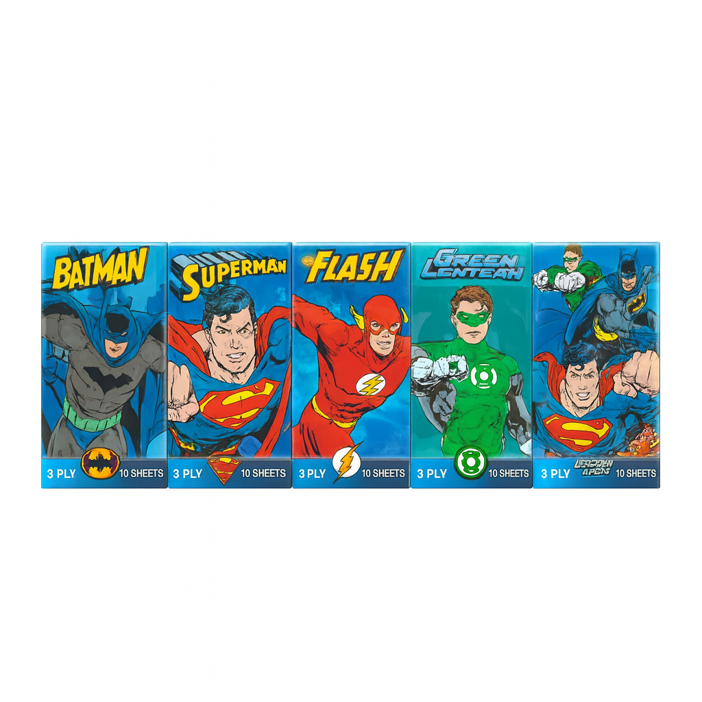 Napkins Super Hero Pack || باكيت كلينيكس سوبر هيرو
