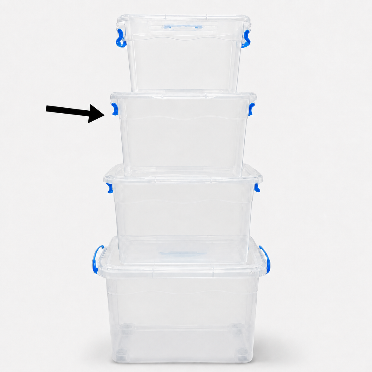 Clear Samla Box 36*20 || بوكس شفاف للتخزين 36*20