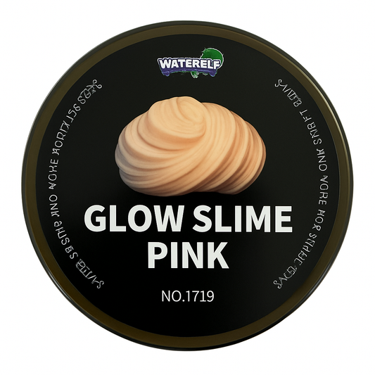 Water Elf Glow Slime 120ml Pink || سلايم مضيئ 120 مل لون وردي
