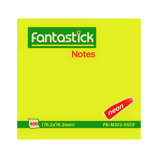 Fantastic Neon Sticky Notes 76.2 || فانتاستيك ستيكي نوت فسفوري 76.2