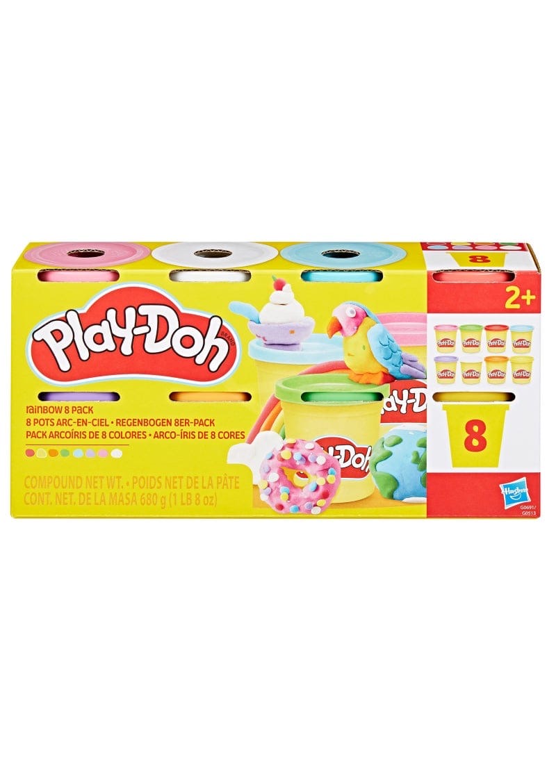 Play Doh 8 Color Set || مجموعة طين صلصال بلاي دوه ٨ لون