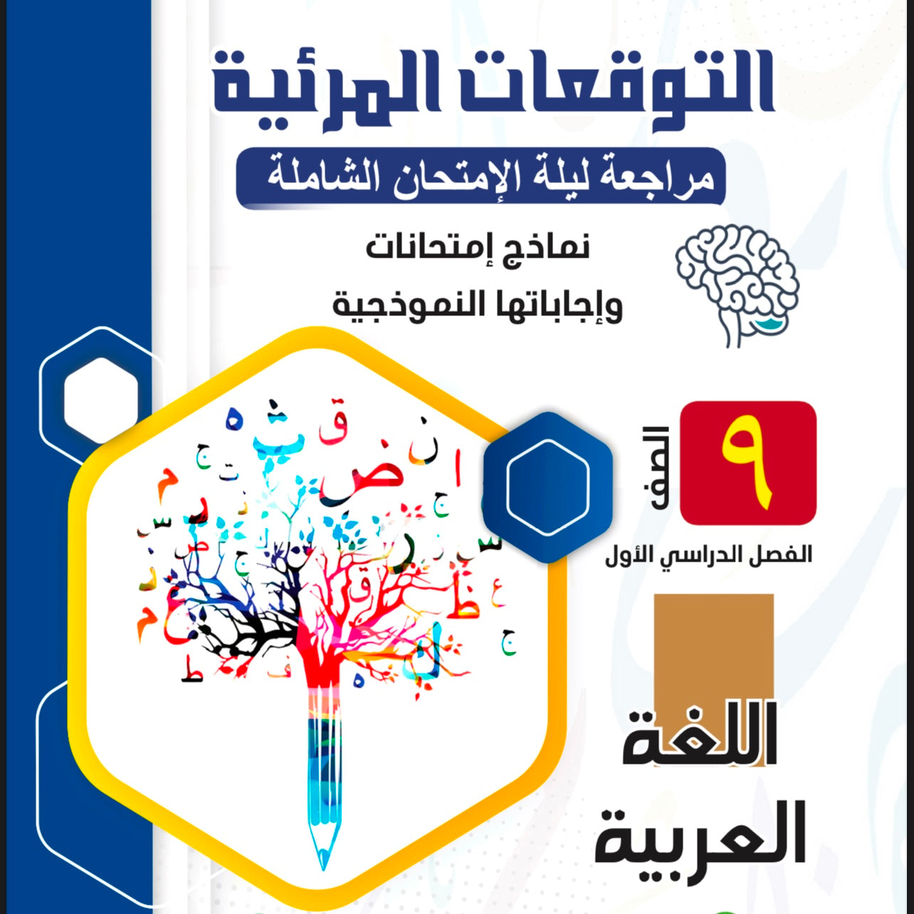 المقالة المستقبلية لمراجعة ليلة الامتحان الصف التاسع الفصل الاول