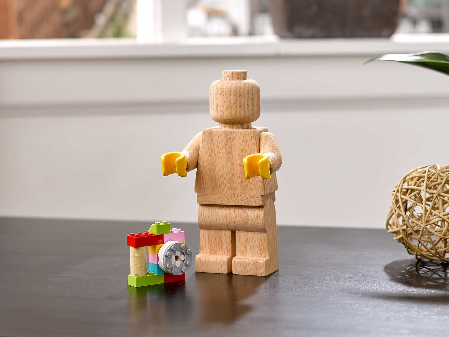 Lego Woden Figurine || ليغو دمية خشب