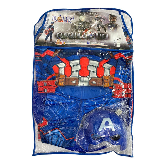 Kids Costume Captain America || لبس اطفال كابتن امريكا