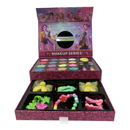 Kpop Demon Hunters Makeup Box For Kids || علبة مكياج ميك اب كي بوب ديمون هنتر للاطفال