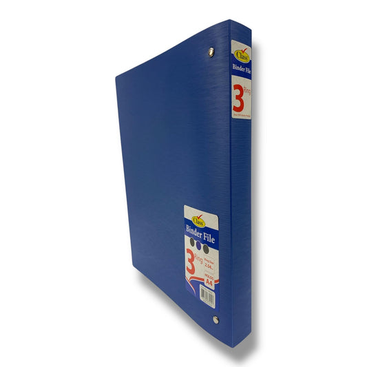Class 3 Ring Binder File Blue Color || ملف كلاس 3 حلقات لون ازرق