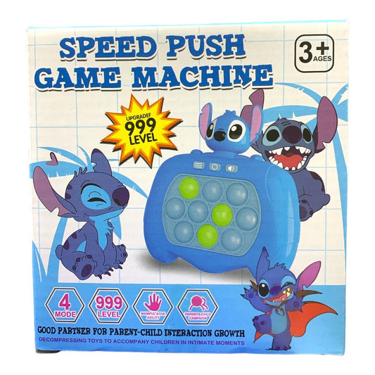 Stitch Pop It Speed Push Game Machine || لعبة بوب ات شكل ستيتش