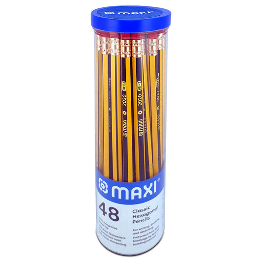 Maxi Pencils Pack 48 || علبة اقلام رصاص ماكسي ٤٨ قلم