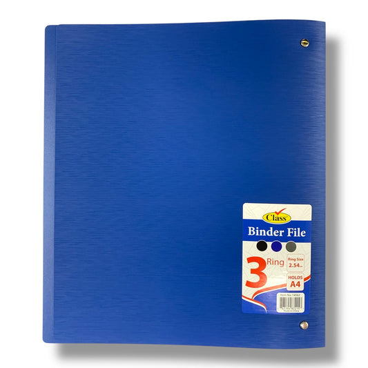 Class 3 Ring Binder File Blue Color || ملف كلاس 3 حلقات لون ازرق