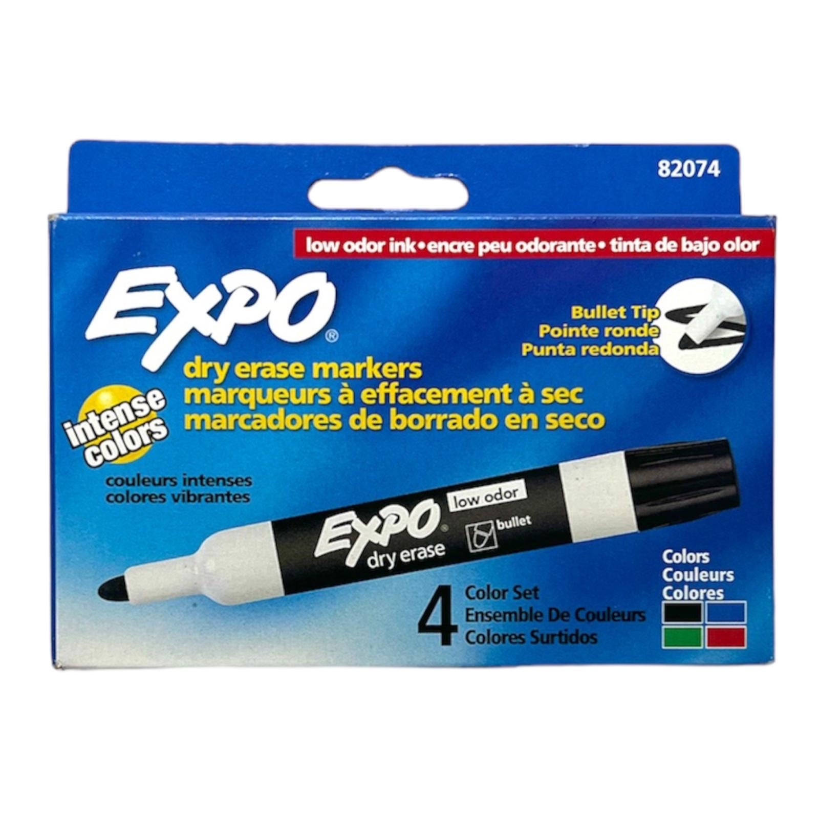 Expo Whiteboard Markers 4 Colors || اقلام سبورة وايت بورد اكسبو ٤ لون 