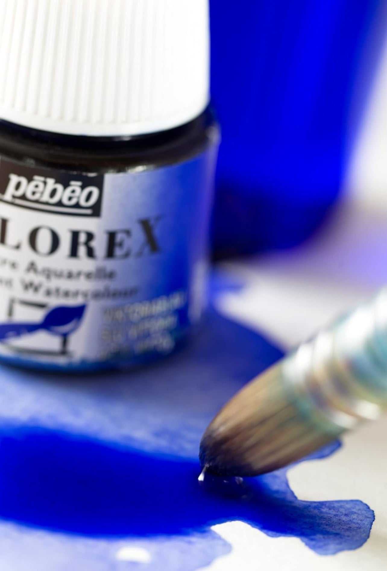 Pebeo Colorex Watercolor Ink 5 assorted 45 ml Bottles || الوان بيبيو كولوريكس ٥ لون مائي حجم ٤٥ مل