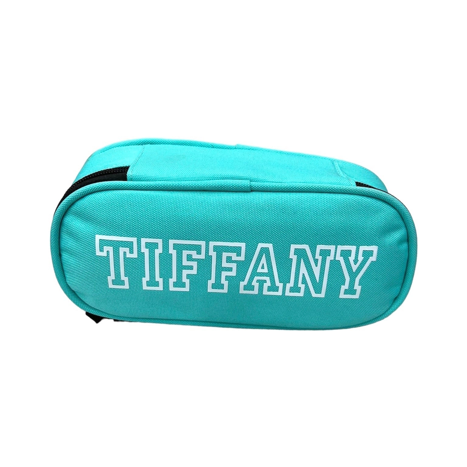 A&T Pencil Case 2 Zippers Tiffany || مقلمة اي اند تي سحابين لون تيفاني