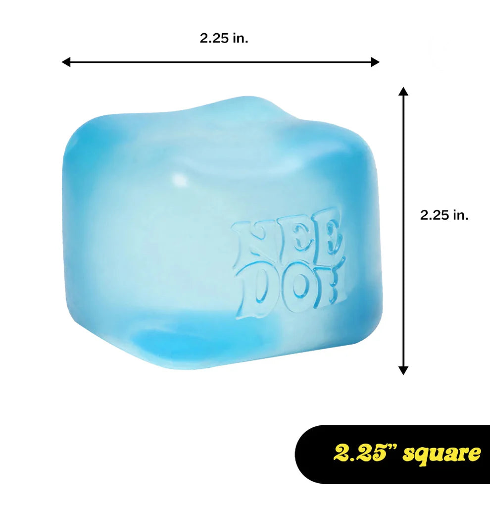 Needoh Squishy Cube Blue || نيدو سكيوشي مكعب ازرق