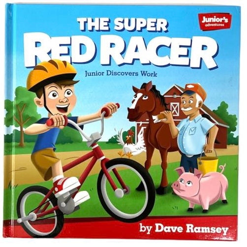 The Super Red Racer Junior Discovers Work 