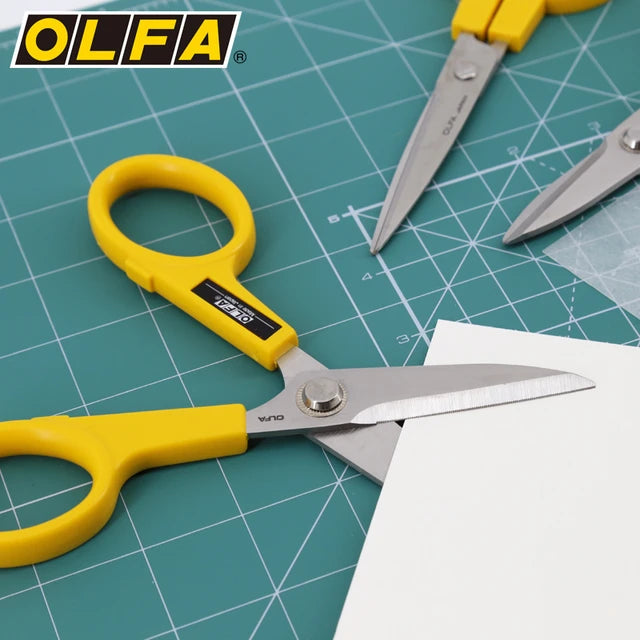 Olfa 7-Inch SCS-2 Serrated-Edge Stainless Steel Scissors