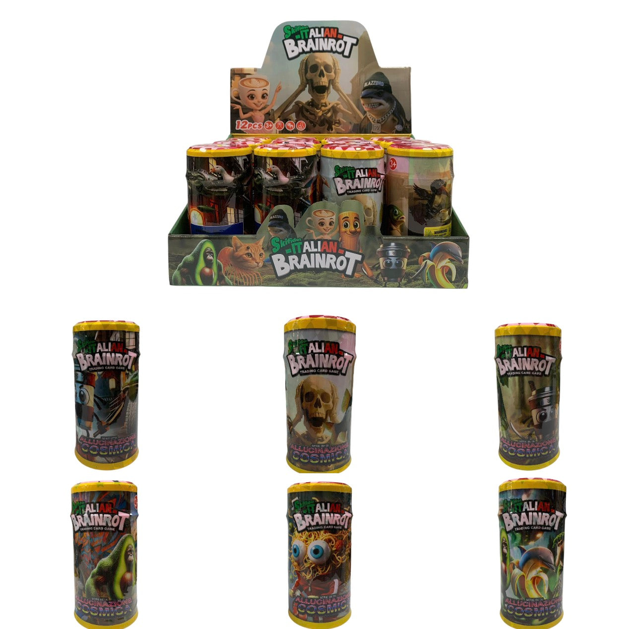 Ballerina Cappuccina & Friends Assorted Models Surprise Tube || شخصيات باليرينا كابوتشينا و أصدقائها اسطوانة المفاجئات موديلات متنوعة