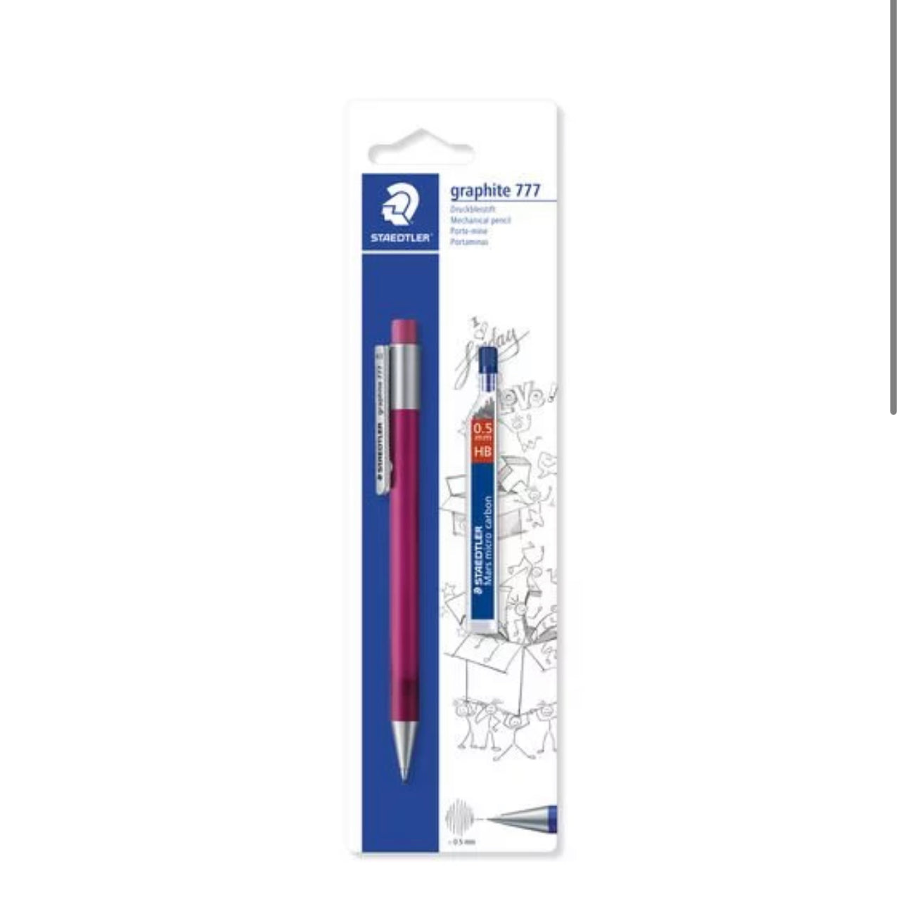 Staedtler Mechanical Pencil Graphite 777 || قلم ميكانيكي ستدلر قرافايت ٧٧٧