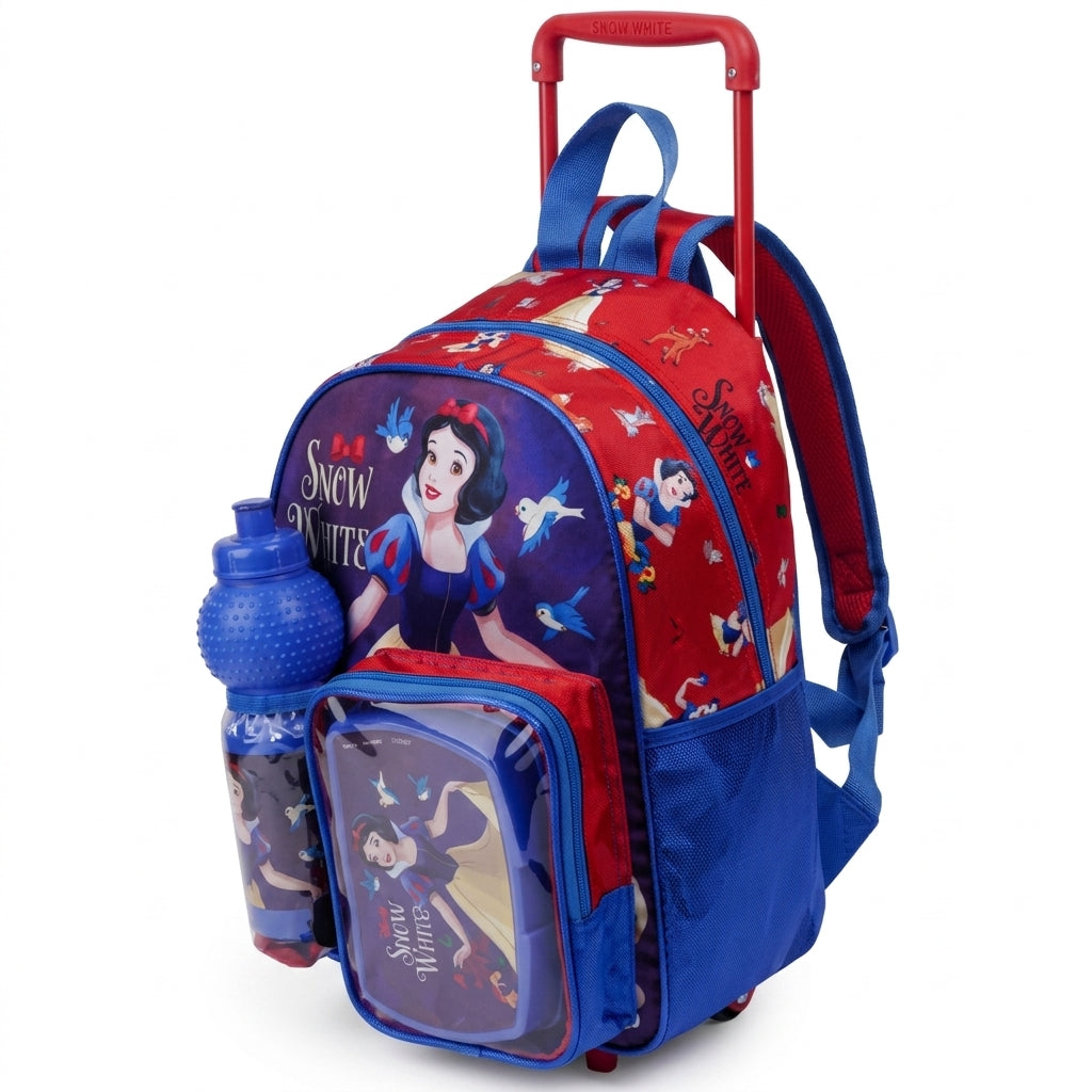 Disney Princess Rose Beauty Trolley 13" || طقم شنطة تروللي ديزني برينسيس روز بيوتي، 13 إنش
