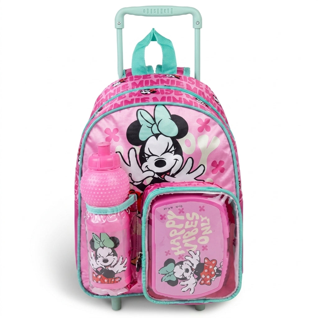 DISNEY PRINCESS  CREATE YOUR OWN FAIRYTALE  3 IN 1 TROLLEY SET 13" ||  طقم شنطة تروللي ديزني برينسيس، اصنعي حكايتك الخيالية الخاصة 3 في 1  ، 13 إنش