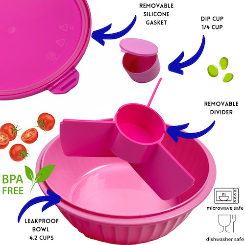 Yumbox Poke Bowl -Guava Pink