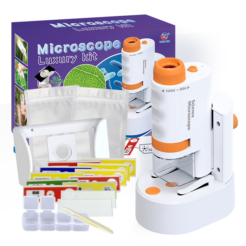 Microscope Luxury Model Scientific Toy Set  || لعبة علمية مجموعة المجهر ميكروسكوب