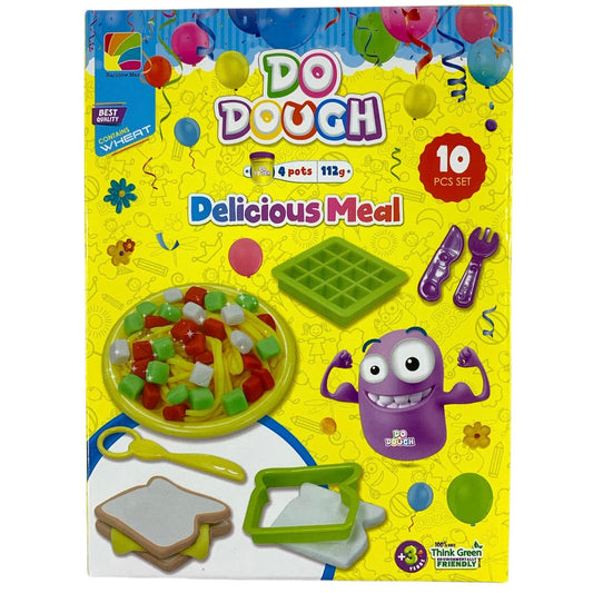 Do Dough Delicious Meal 10 Pc Set || مجموعة طين صلصال دو دوه ١٠ قطعة