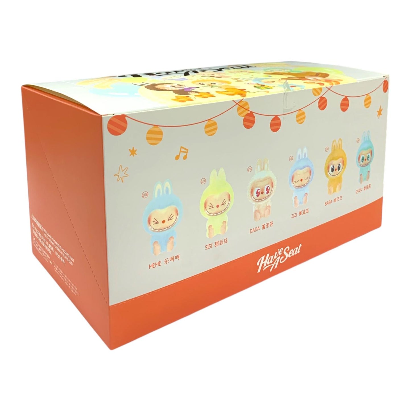 Pack Labubu Mystery Box 6 Pcs || لعبة لابوبو بوكس باكيت ٦ حبة