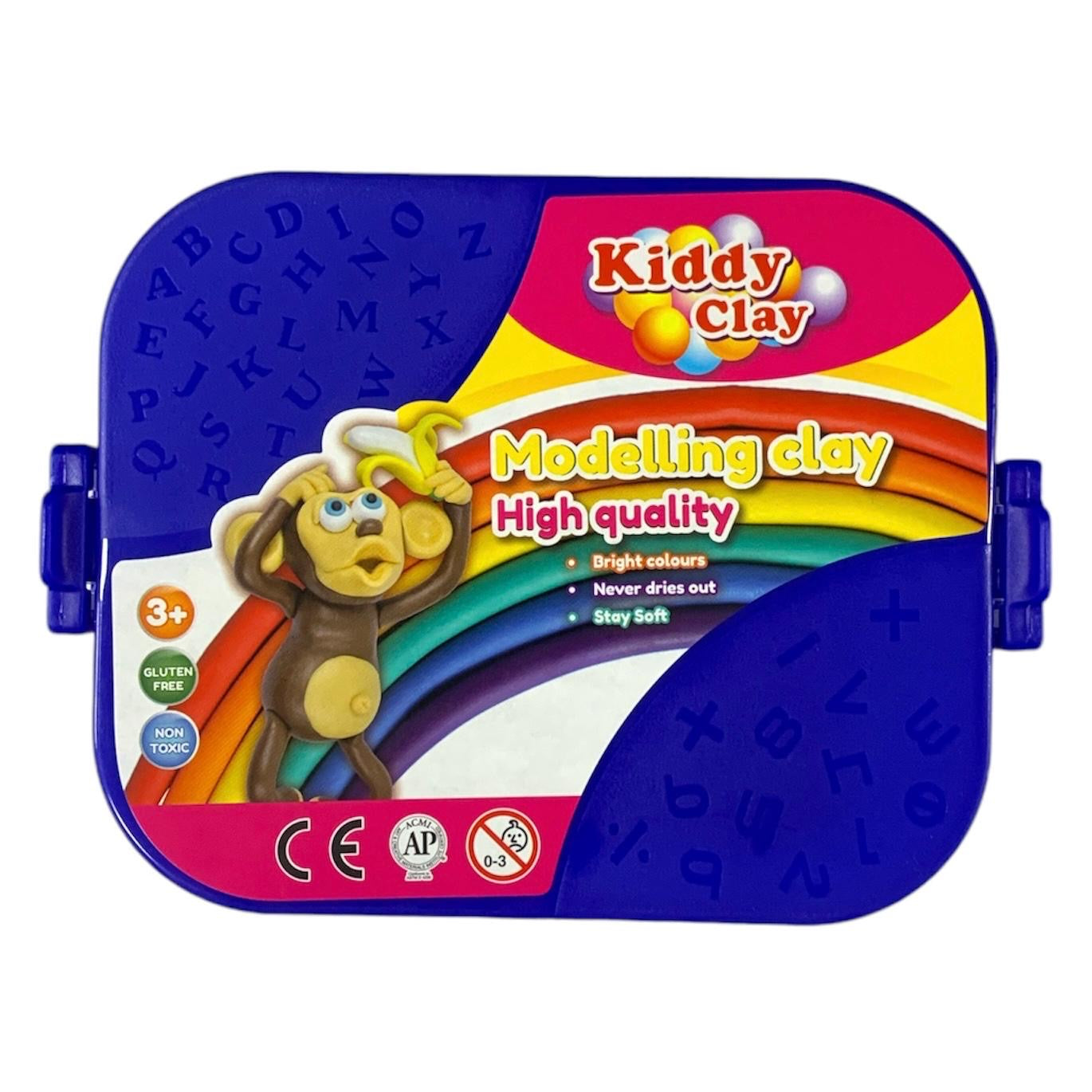 Kiddy Clay Play Dough 7 Colors Offer