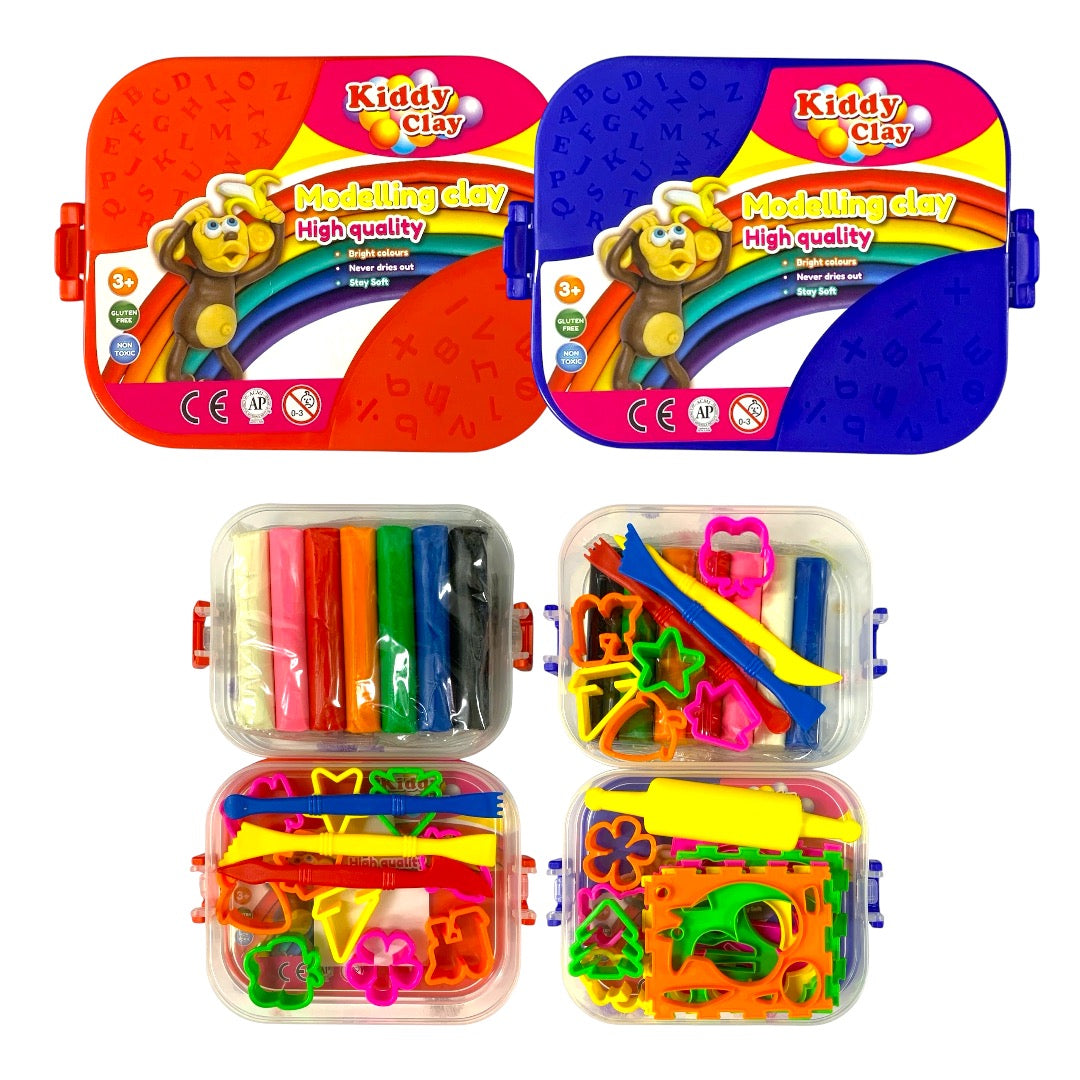 Kiddy Clay Play Dough 7 Colors Offer