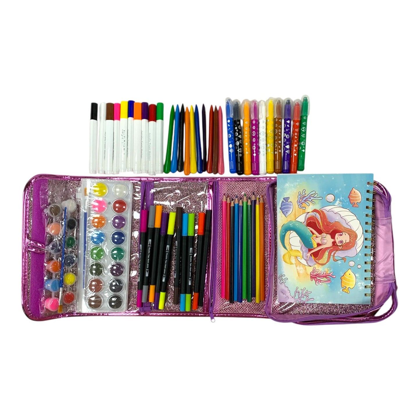 Mermaid Coloring Bag || جنطة تلوين حورية البحر