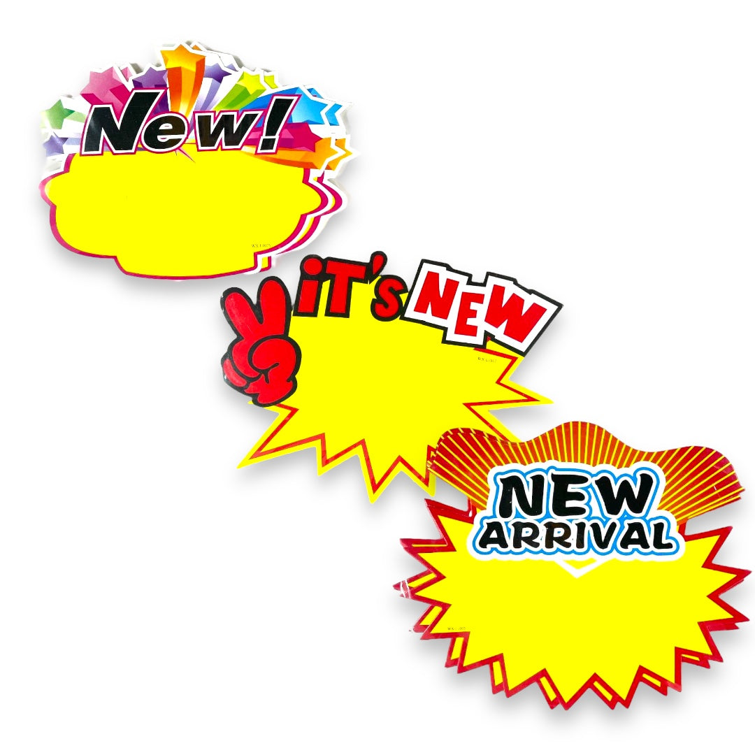 New Arrivals Notes || اعلان منتجات جديدة اشكال مختلفة