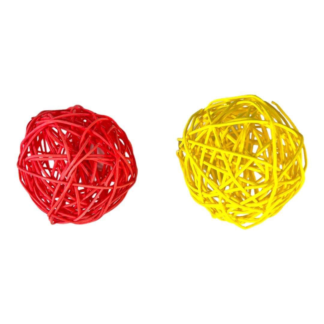 2 Pack Rattan Balls || كرات قش شد ٢ حبة