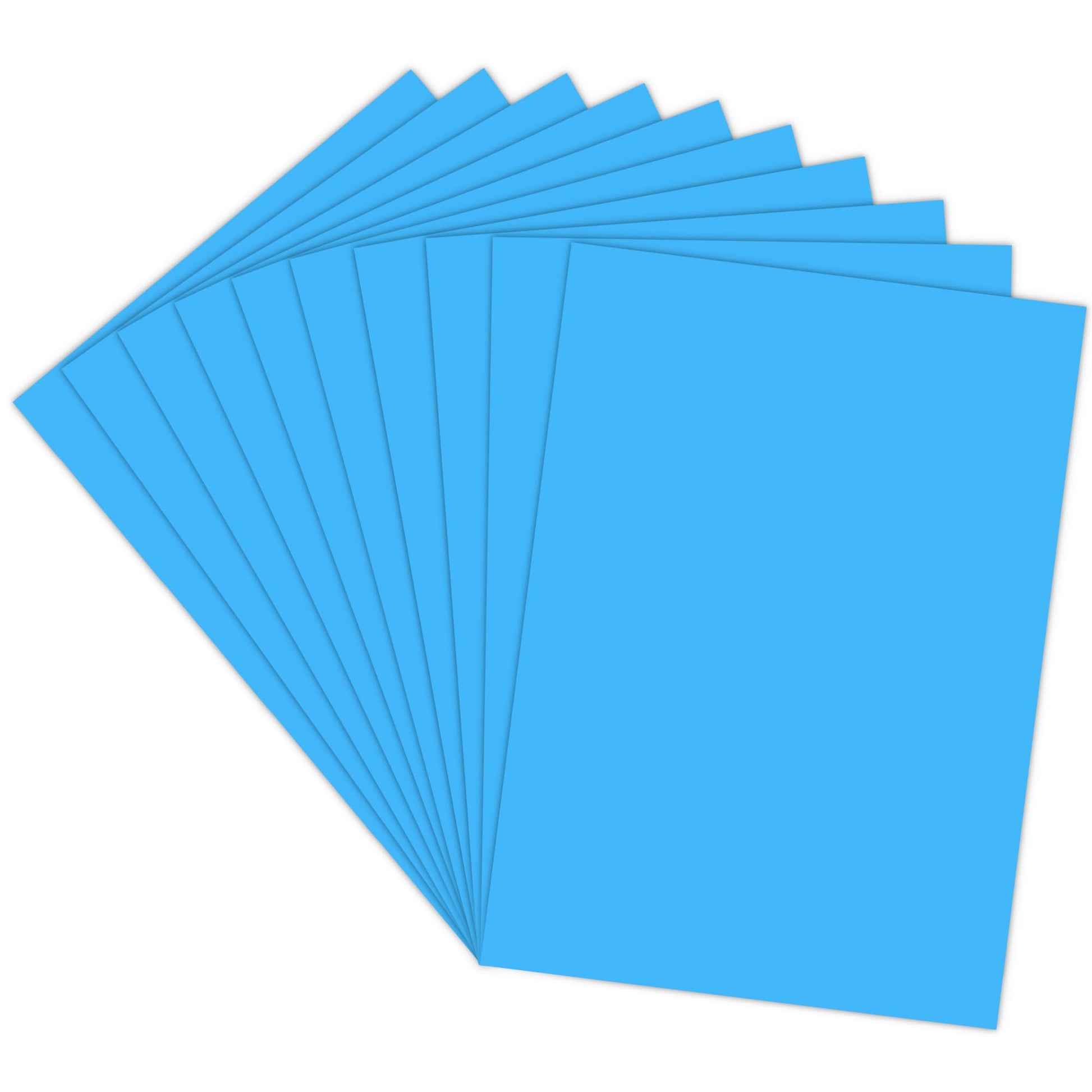 Blue A4 Paper 25 Pcs || ورق ازرق حجم اي فور ٢٥ ورقة