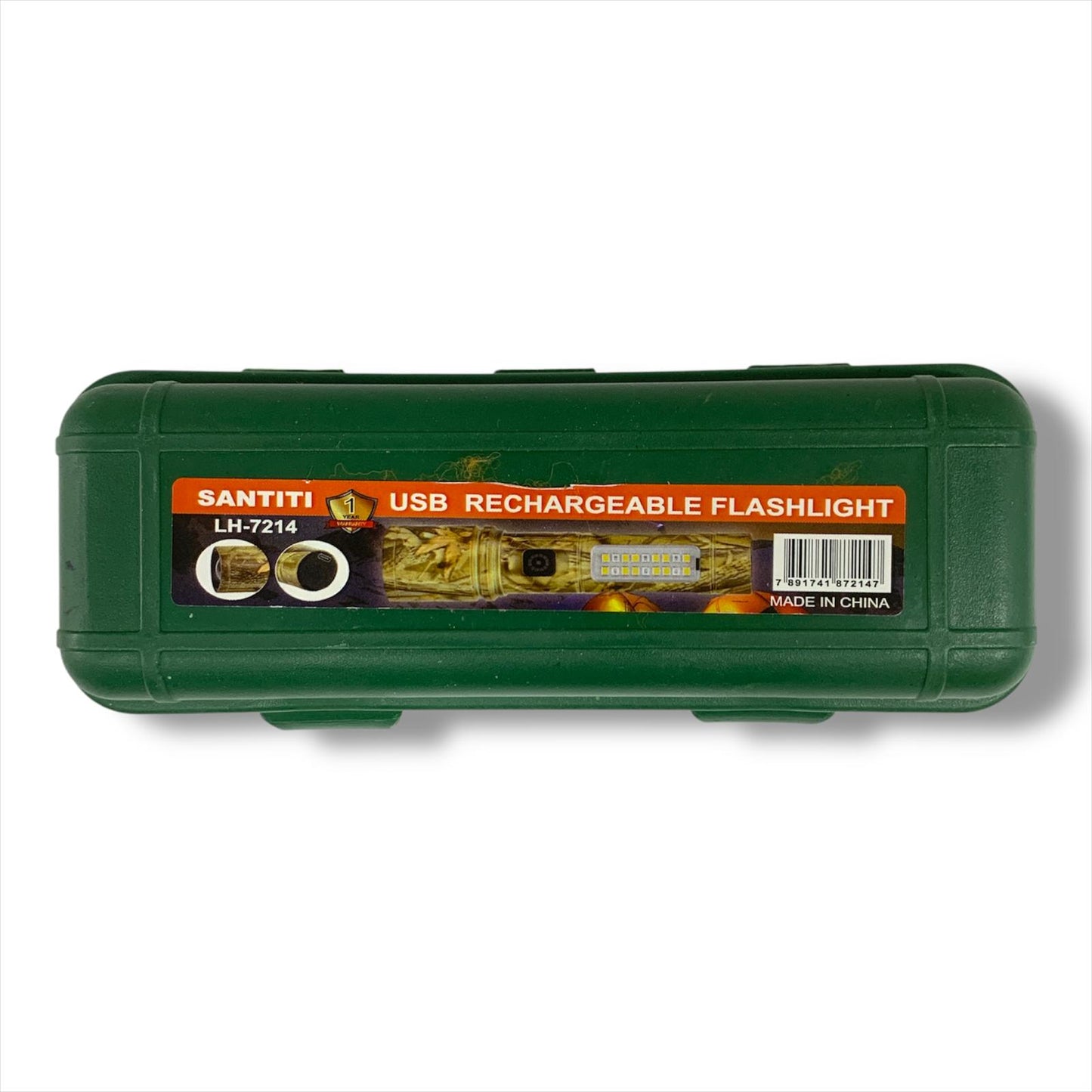 Rechargable LED Flashlight USB || كشاف ليد شحن للطوارئ