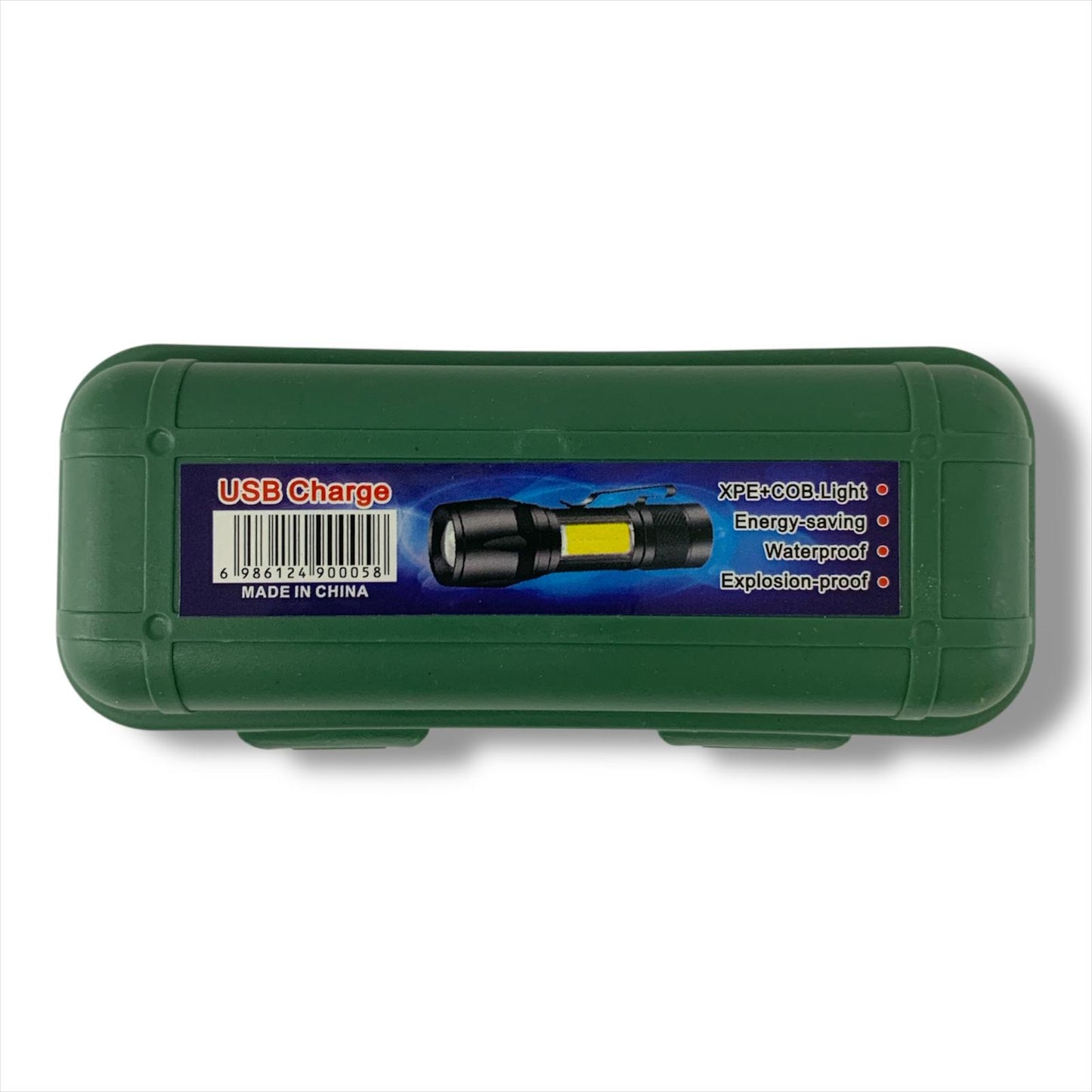 Rechargable LED Flashlight USB || كشاف ليد شحن للطوارئ