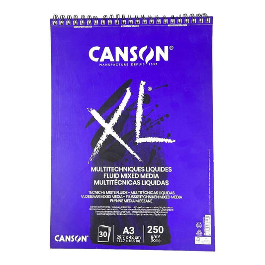 Canson XL Mix Media A3 Size || A3 كراسة رسم كانسون اكس ال ميكس ميديا حجم