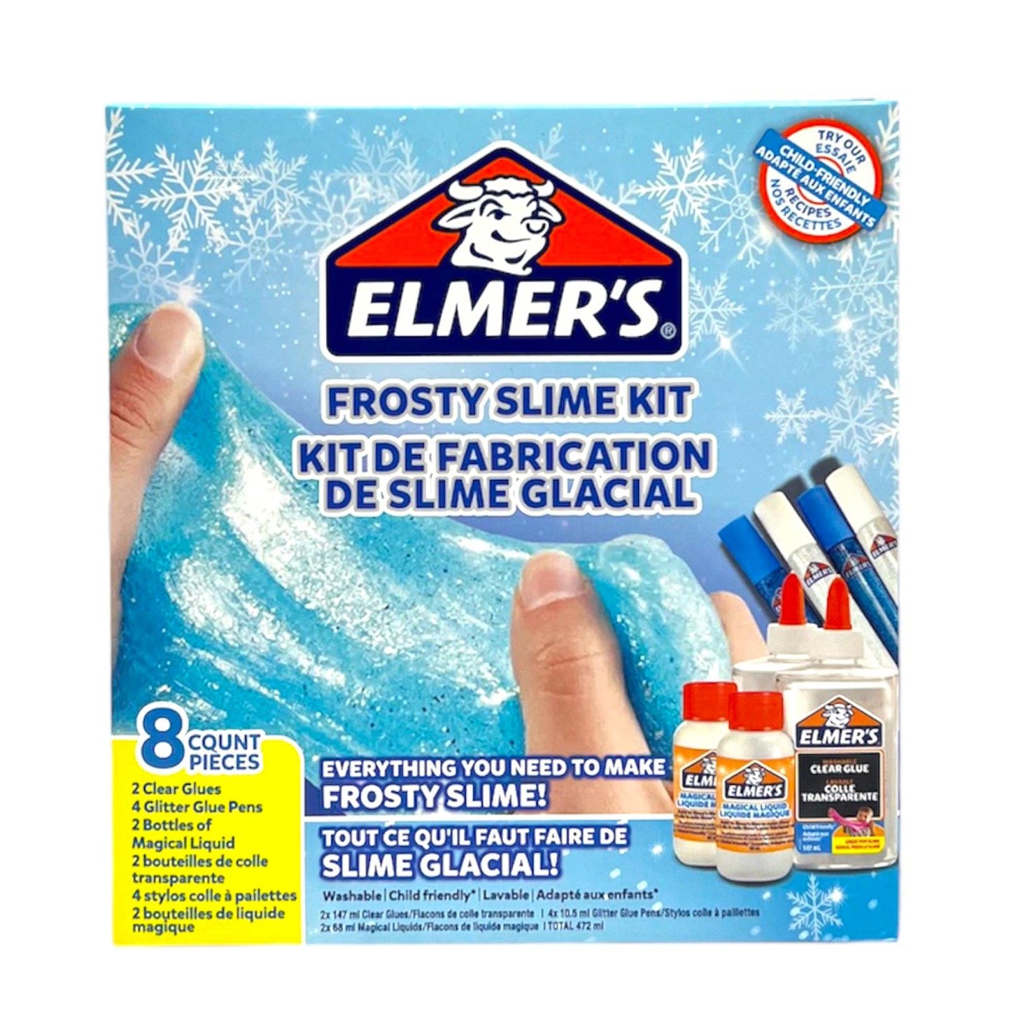 Elmers Frosty Slime Kit || مجموعة المرز فروستي سلايم 