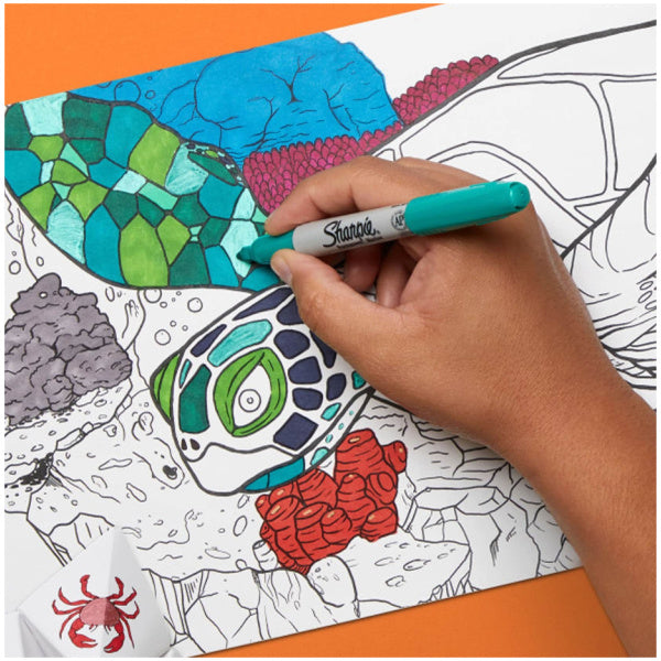 Sharpie Permanent Markers Set Special Edition Croc 26 Pcs || مجموعة الوان شاربي ٢٦ لون طقم التمساح