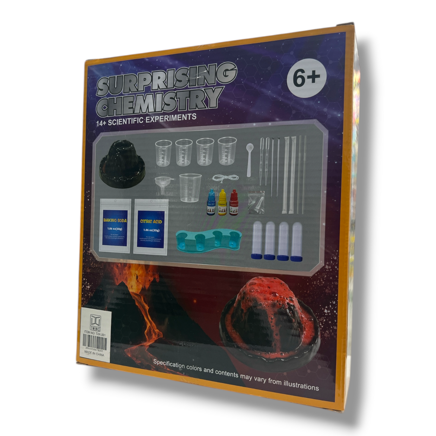 Surprising Chemistry 14+ Scientific Experiments || مجموعة تجارب الكيمياء لعمل ١٤ تجربة علمية