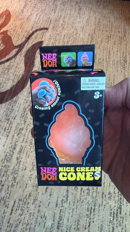 Needoh Squishy Soft Serve Orange || نيدو سكيوشي سوفت سيرف برتقالي