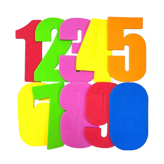 A&T Magnetic Foam English Numbers for Whiteboard || ارقام انجليزي مغناطيسية فوم للوايت بورد