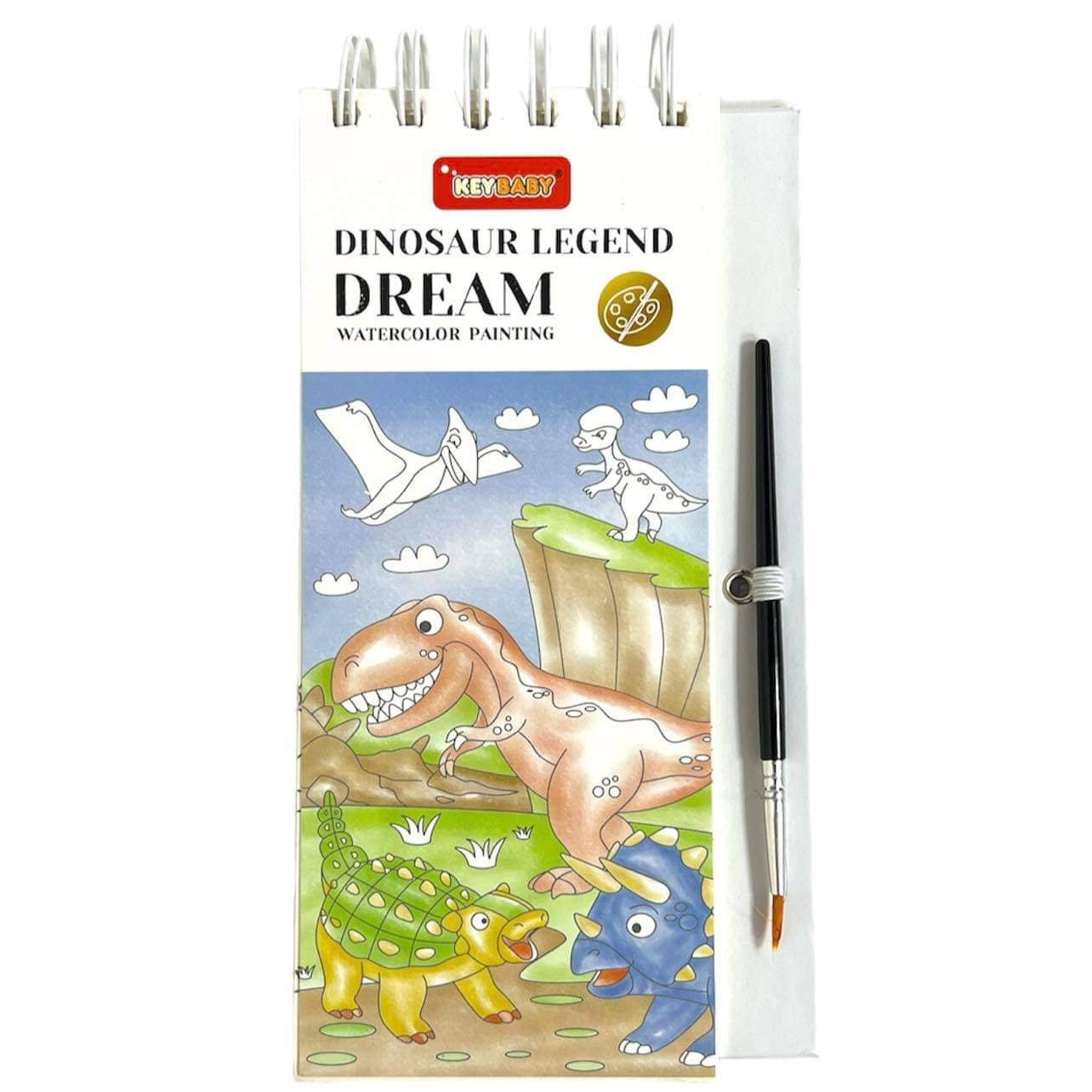 Dream Watercolor Painting Dinsosaur Legend || مجموعة رسمات تلوين مائي الديناصورات