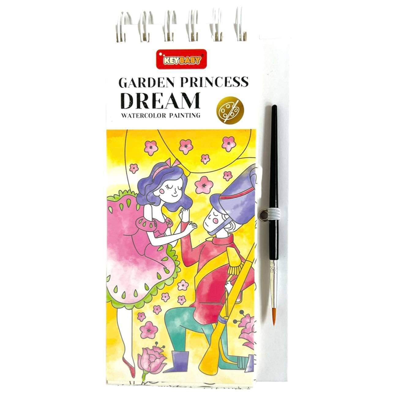 Dream Watercolor Painting Garden Princess || مجموعة رسمات تلوين مائي الأميرة