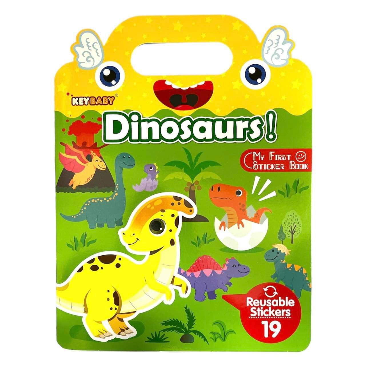 Dinosaurs Reusable Stickers || ستيكرز قابل للازالة ديناصورات