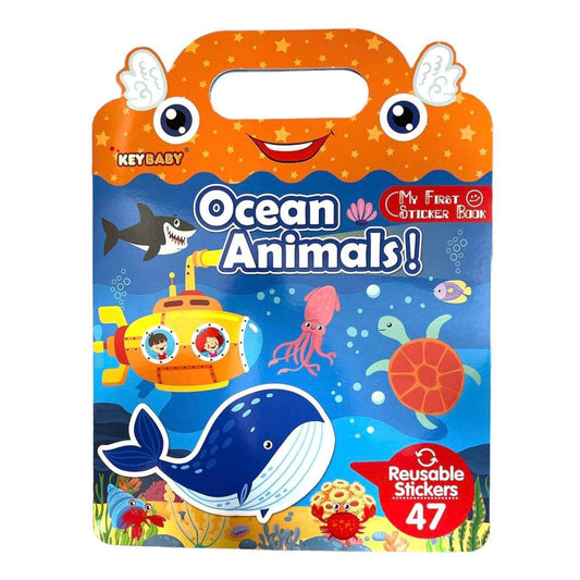 Ocean Animals Reusable Stickers || ستيكرز قابل للازالة حيوانات البحر