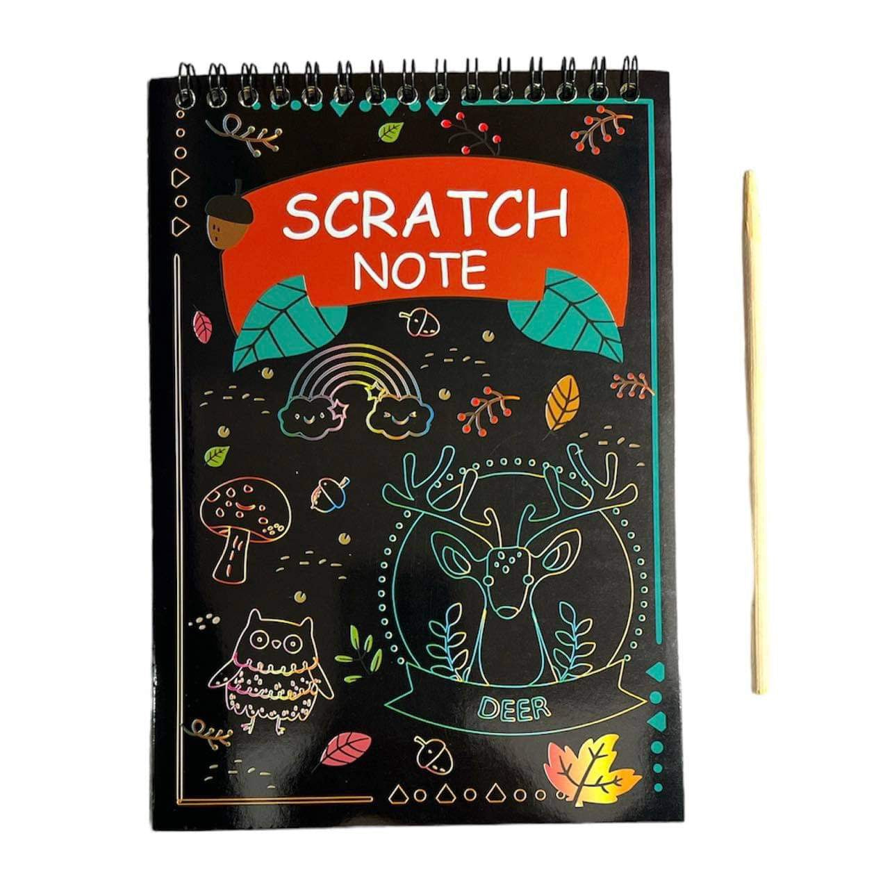 Scratch Note Large Size || كراسة خدش للبنات حجم كبير